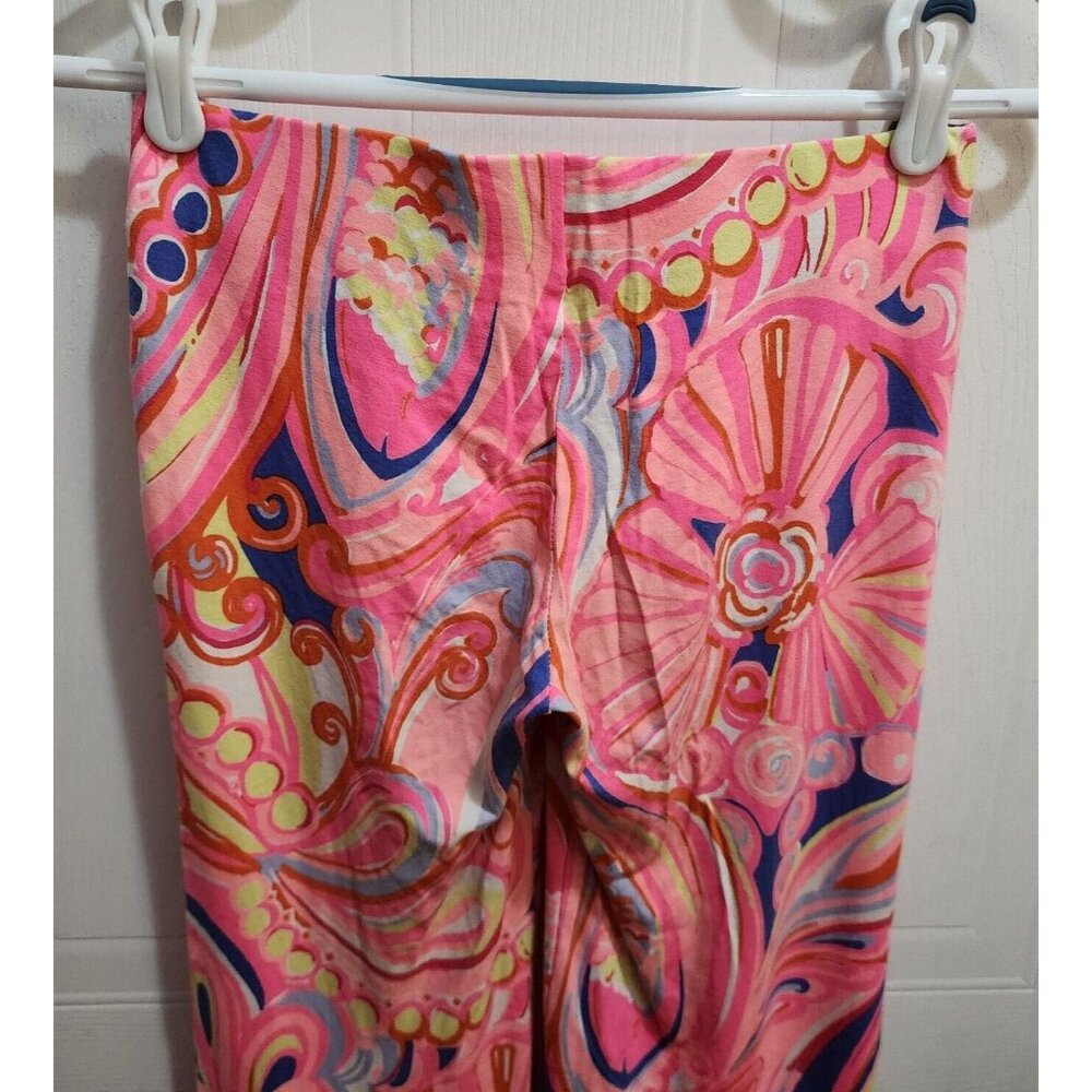 Lilly Pulitzer Womens Georgia May Palazzo Pull-On Stretch Pants Reef Retreat XXS - Picture 11 of 16